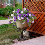 Outdoor Courtyard Home Decor Flowers